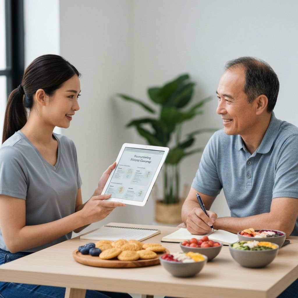 Supportive nutrition guidance for sustainable lifestyle changes